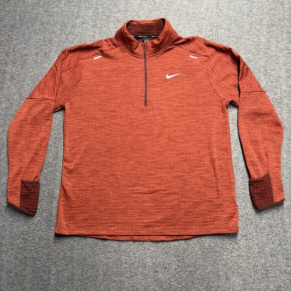 Nike Other - NWT Nike Therma-Fit Repel Element 1/4 Zip Running Shirt Mens XXL 2XL Red Warm